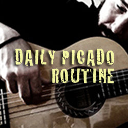 Daily Picado Routine (video + tabs)